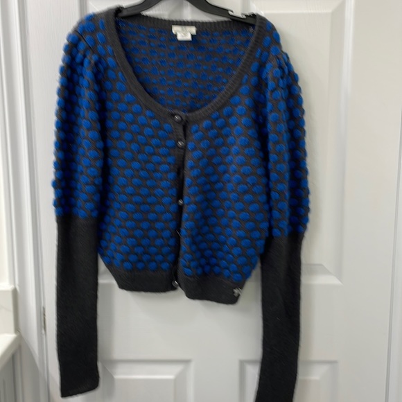 DEPT cardigan - acrylic/mohair - purchased at high end store - Picture 1 of 2